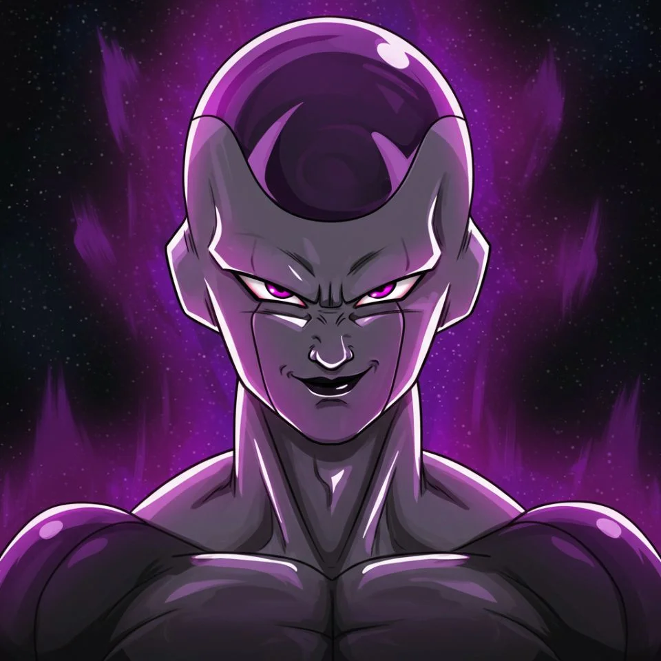 black-frieza-fanart-pfp Black Frieza fanart PFP modern illustration