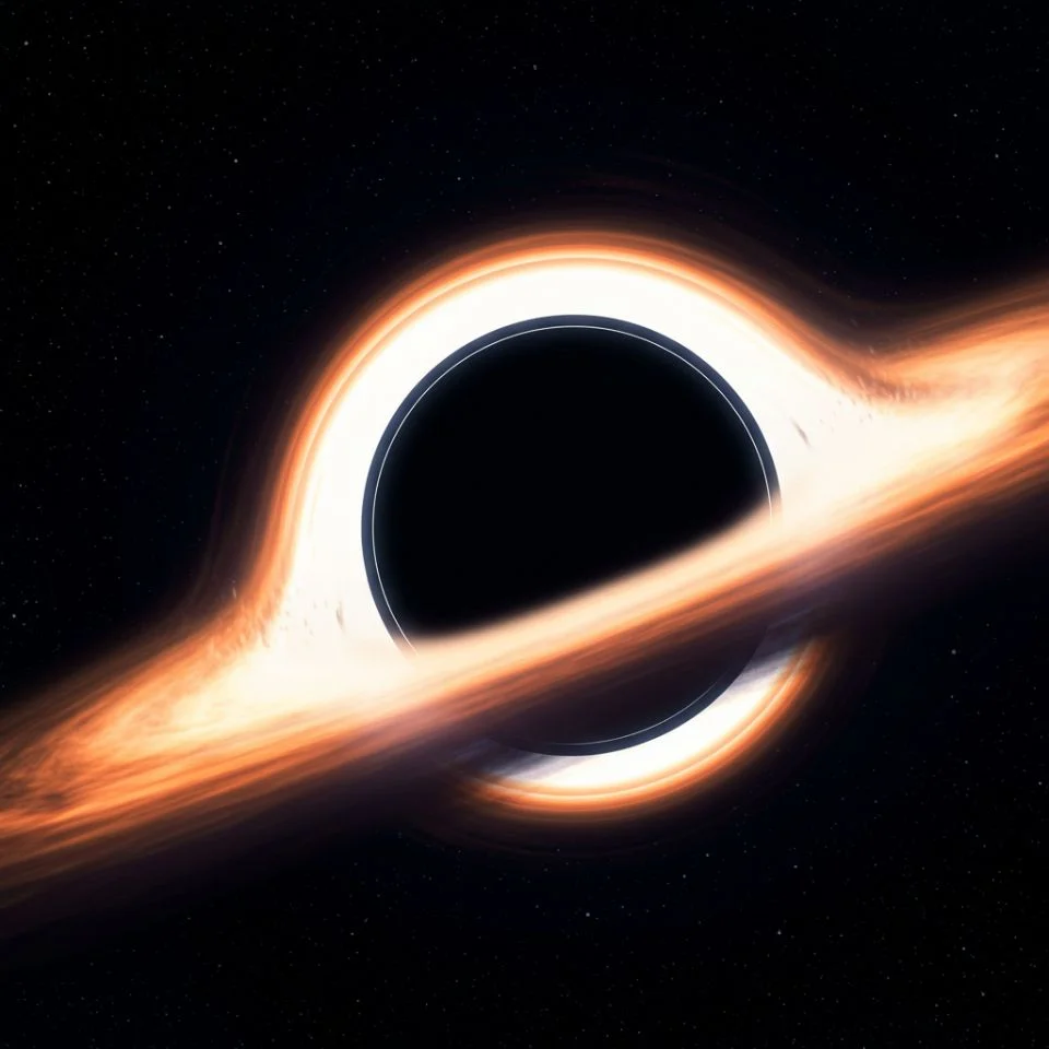 black-hole-pfp Black hole PFP with glowing cosmic swirl in deep space