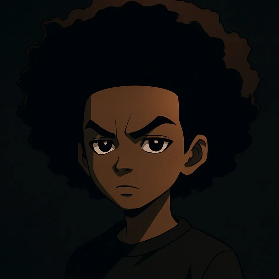 Dark aesthetic Boondocks profile picture