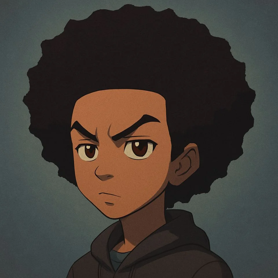 Custom-styled Huey PFP with unique color edit