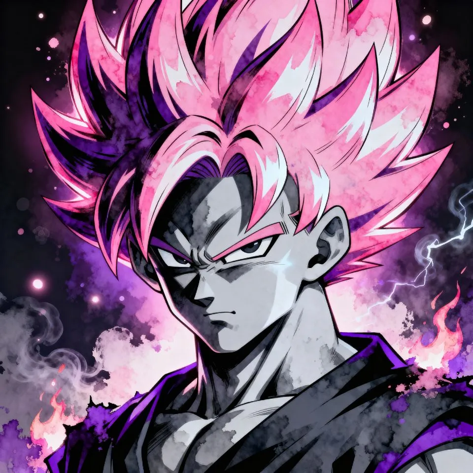 goku-black-pfp-ssjrose Goku Black PFP Super Saiyan Rose close-up