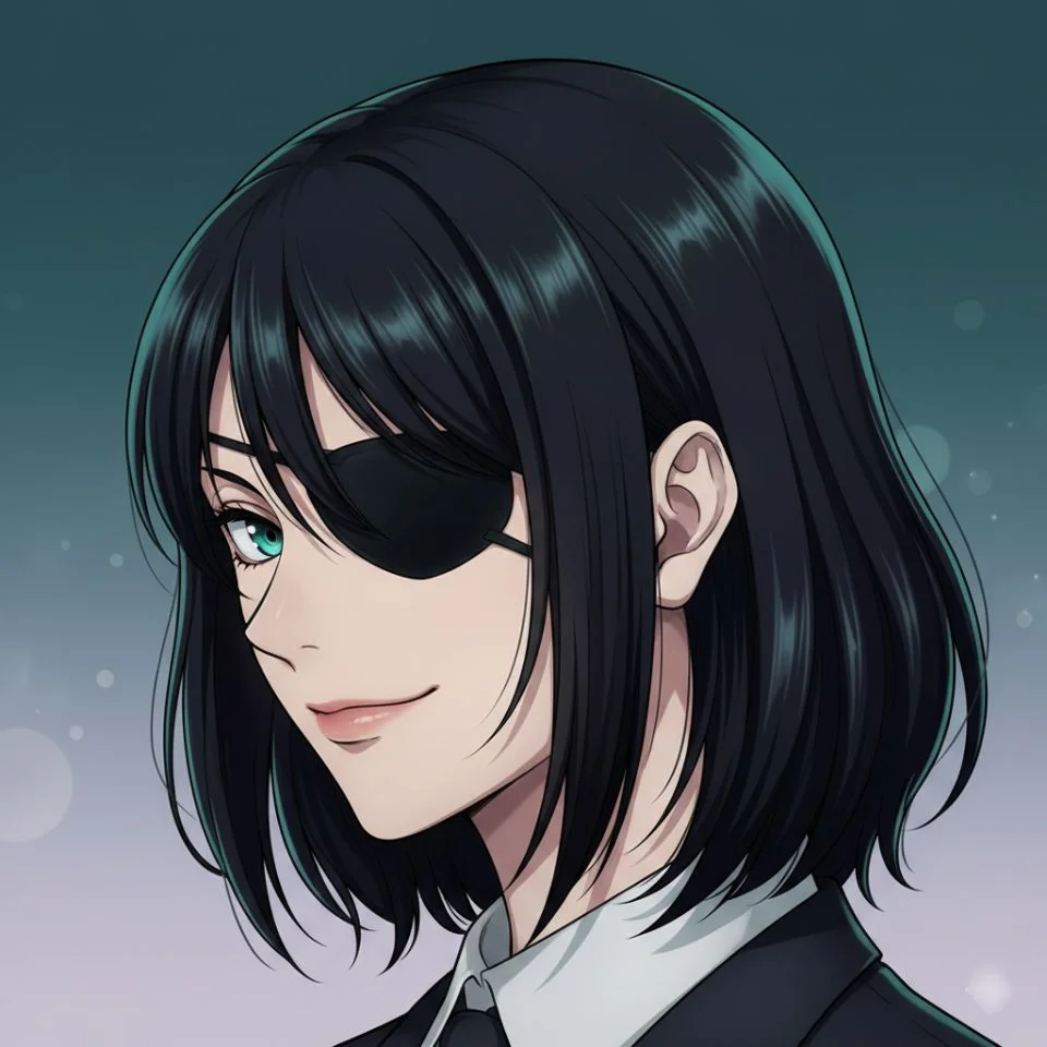 Himeno aesthetic PFP with confident vibe