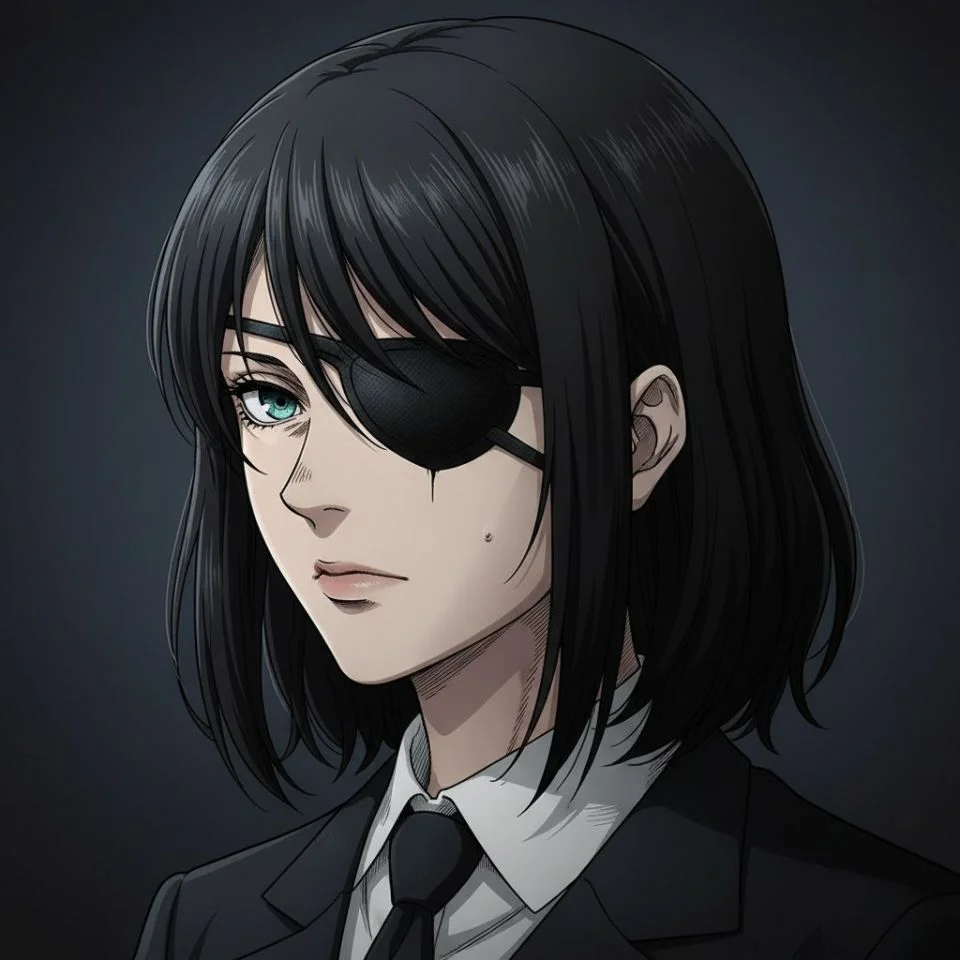 Himeno anime serious expression PFP