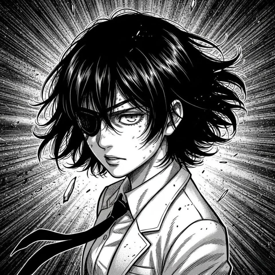 Himeno battle panel manga PFP