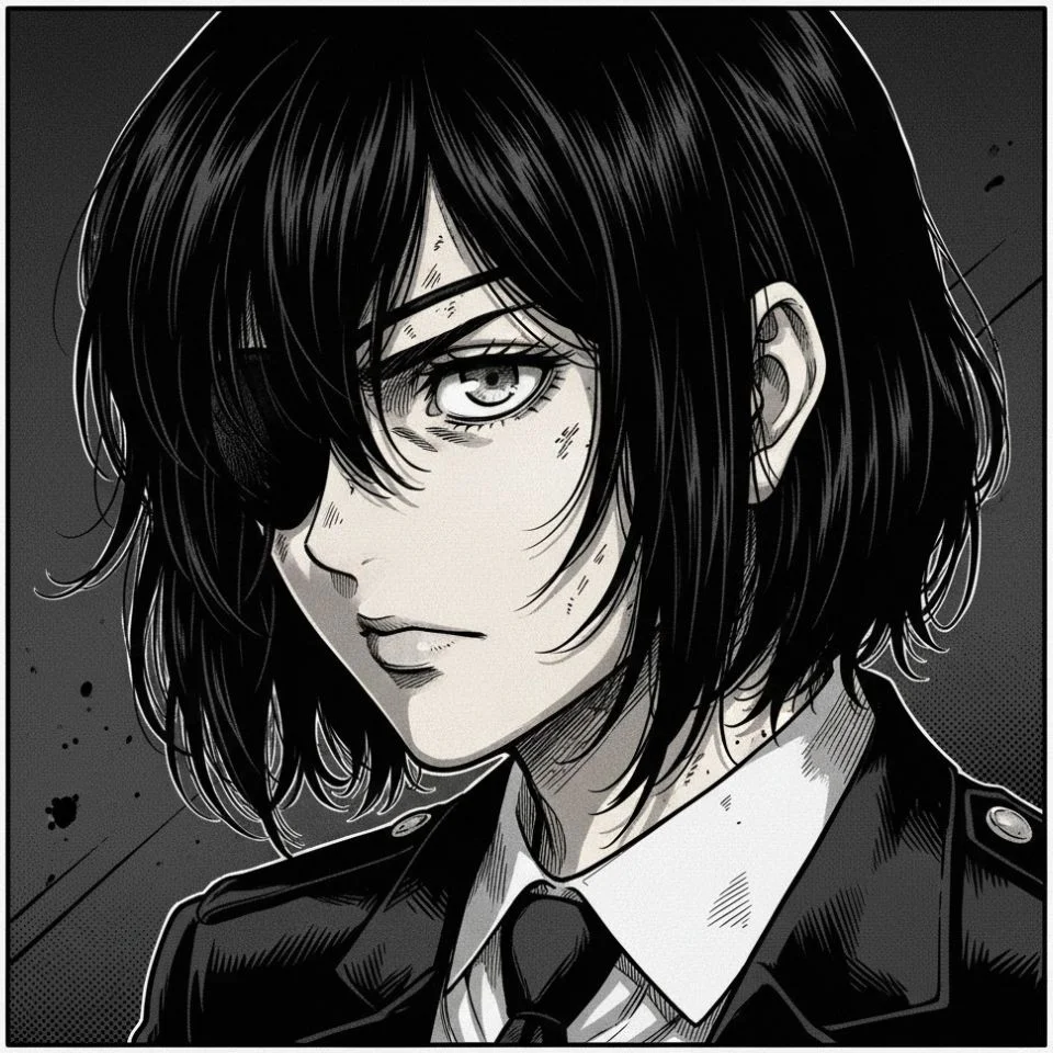 Himeno manga intense expression PFP