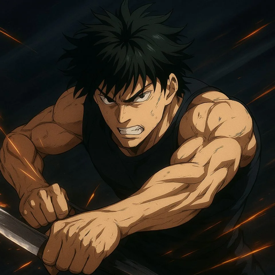Toji 4K anime fight scene PFP
