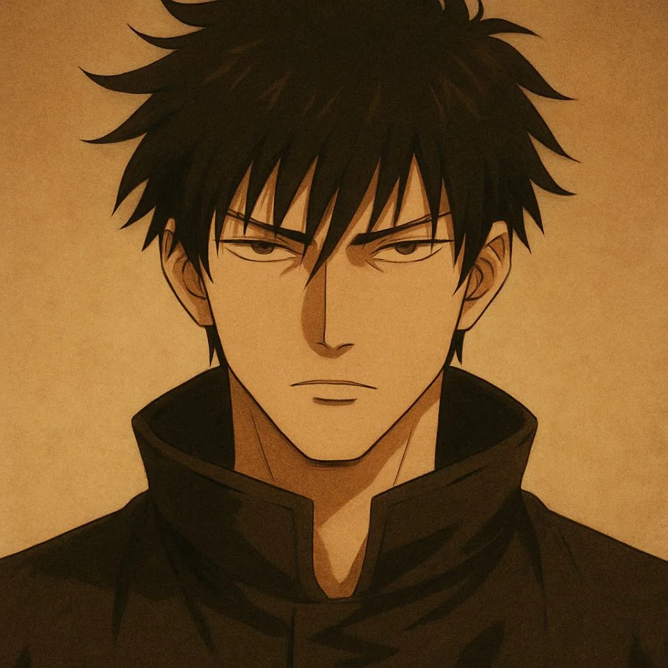 Vintage-filter Toji aesthetic PFP look