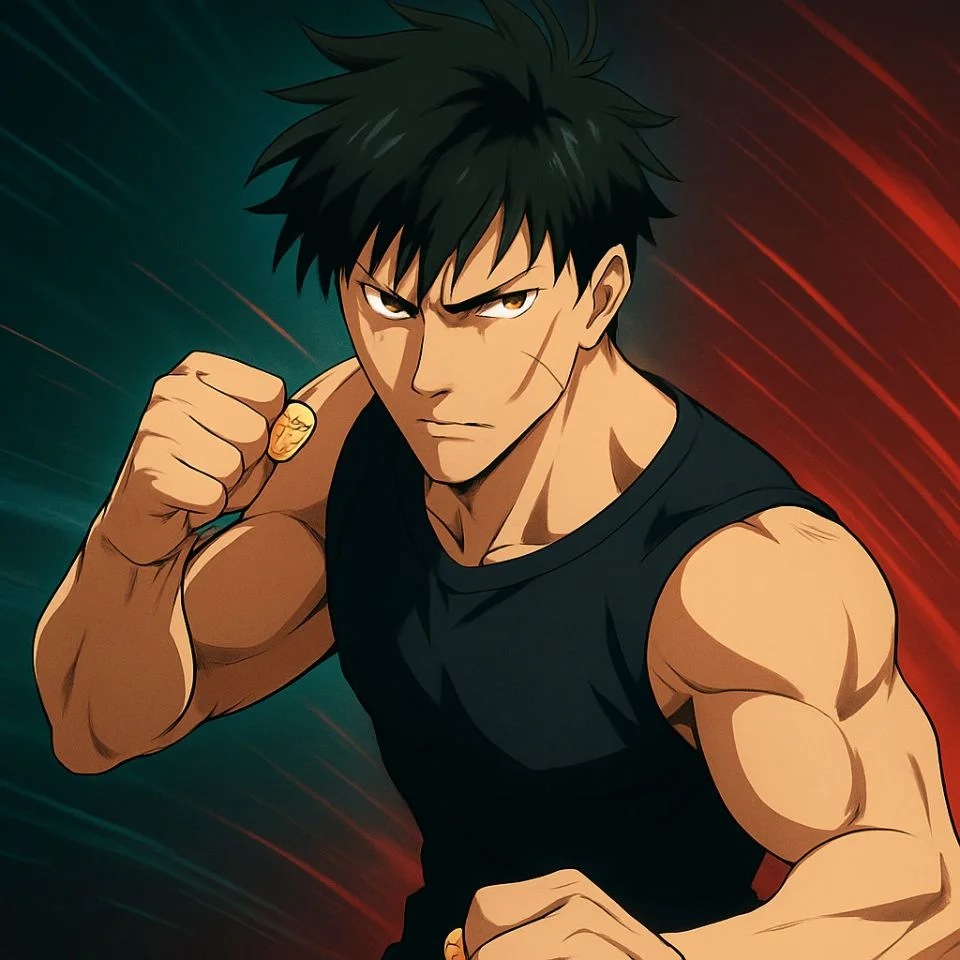 Toji anime fight stance profile picture
