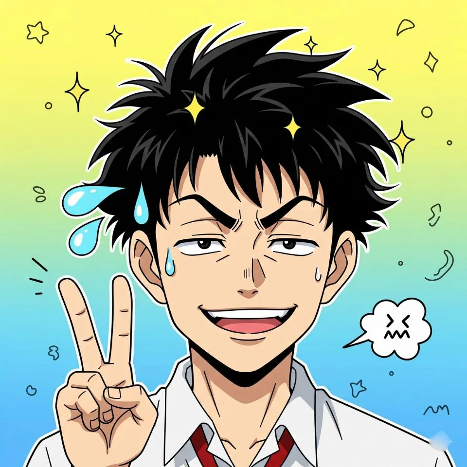 Anime funny Toji parody profile picture