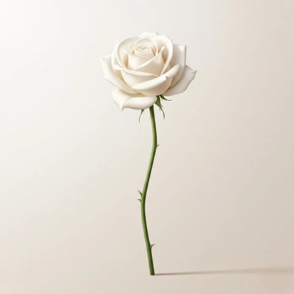 aesthetic-flower-pfp-minimal-white minimal white flower PFP with clean background and simple tone