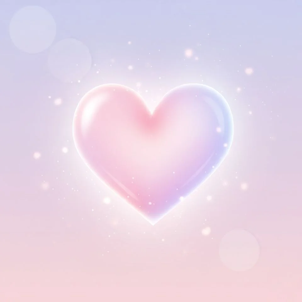 anime-heart-pfp-aesthetic Aesthetic anime heart PFP with dreamy filter