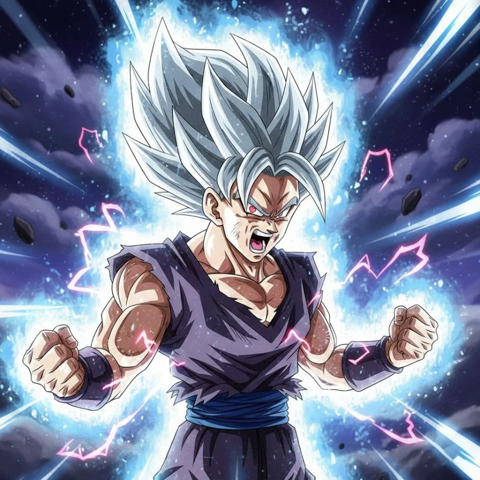 beast-gohan-pfp-aura-blast Beast Gohan PFP energy aura explosion