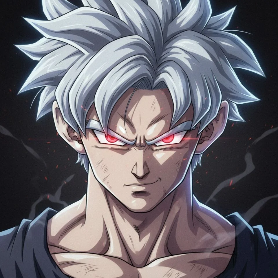 beast-gohan-pfp-closeup Beast Gohan close-up PFP silver hair red eyes