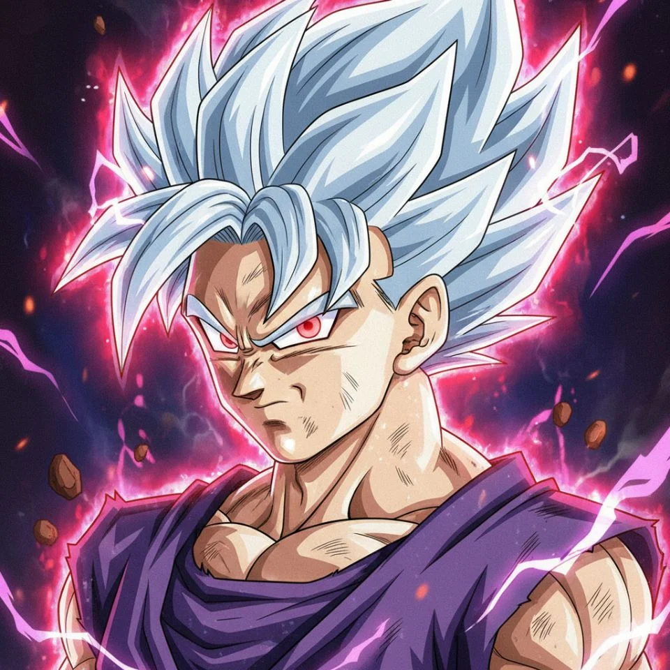 beast-gohan-pfp-transformation Beast Gohan PFP transformation moment glowing aura