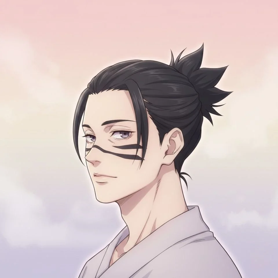 Aesthetic Choso PFP pastel tones soft light edit