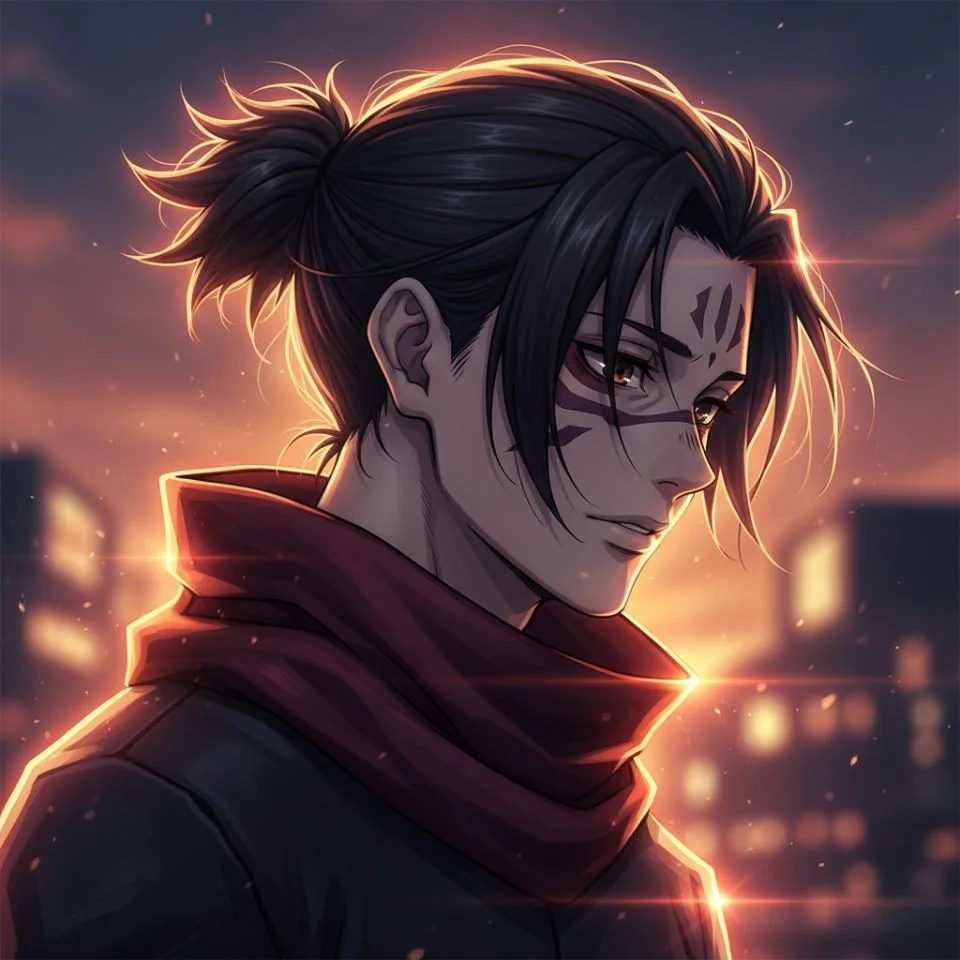 Choso anime scene PFP cinematic background