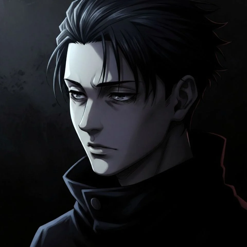 Dark aesthetic Choso PFP with moody anime lighting