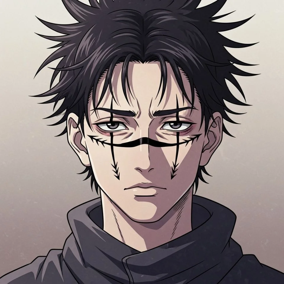 Choso aesthetic PFP — muted tones and soft edit