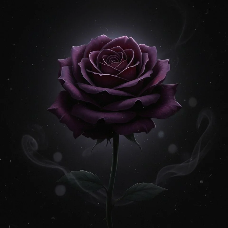 dark-flower-pfp-gothic-bloom gothic dark flower PFP with moody purple tones