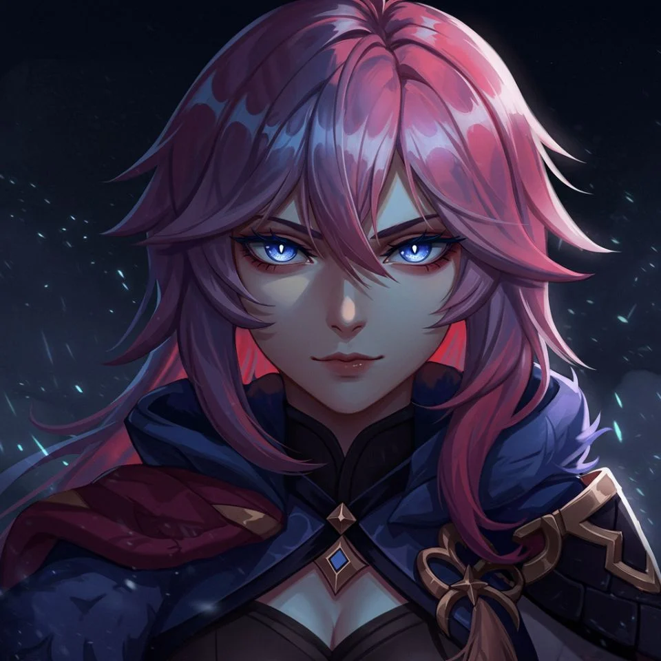 4K dark Furina PFP with sharp detail