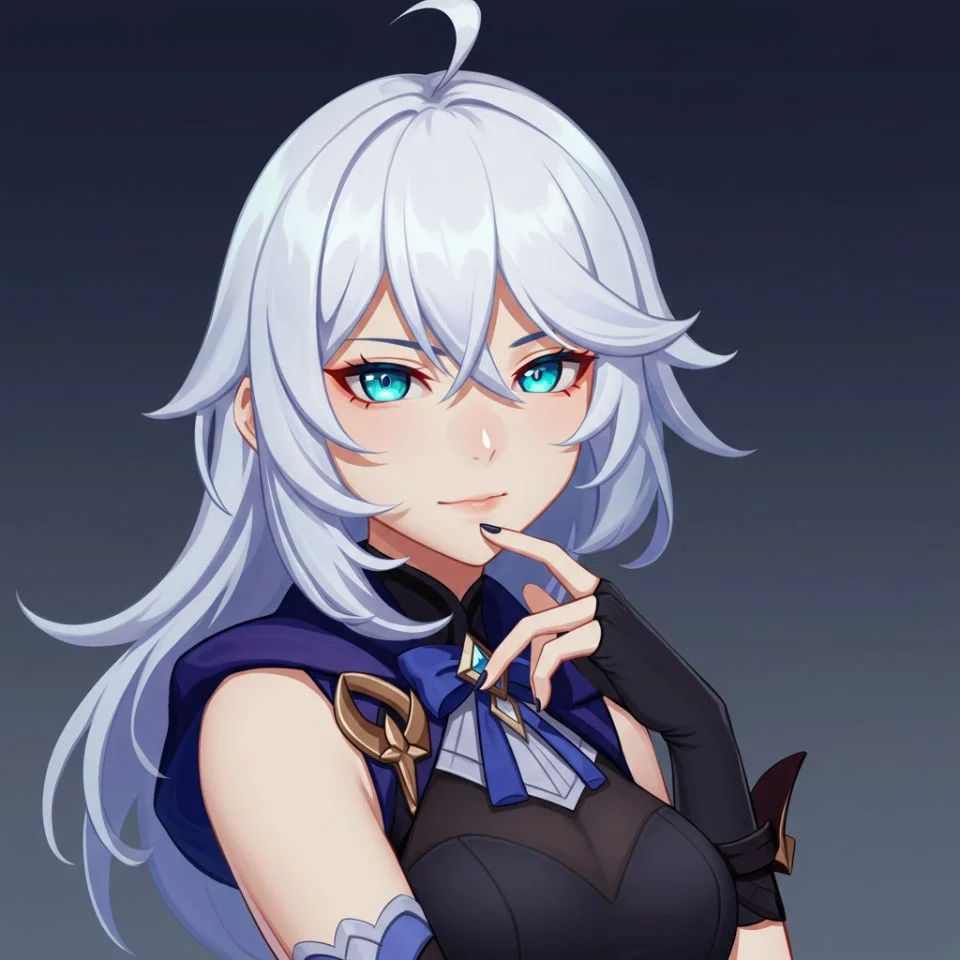 Hot Furina PFP bold confident pose