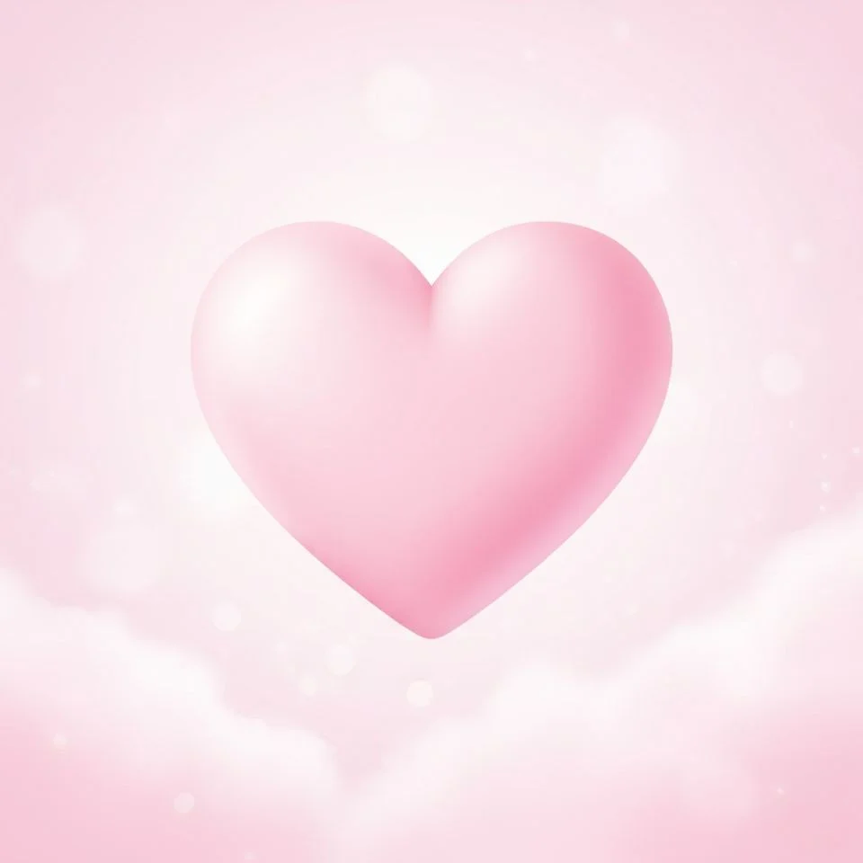 pink-heart-pfp-cloudy-soft Soft pink heart icon with cloudy background