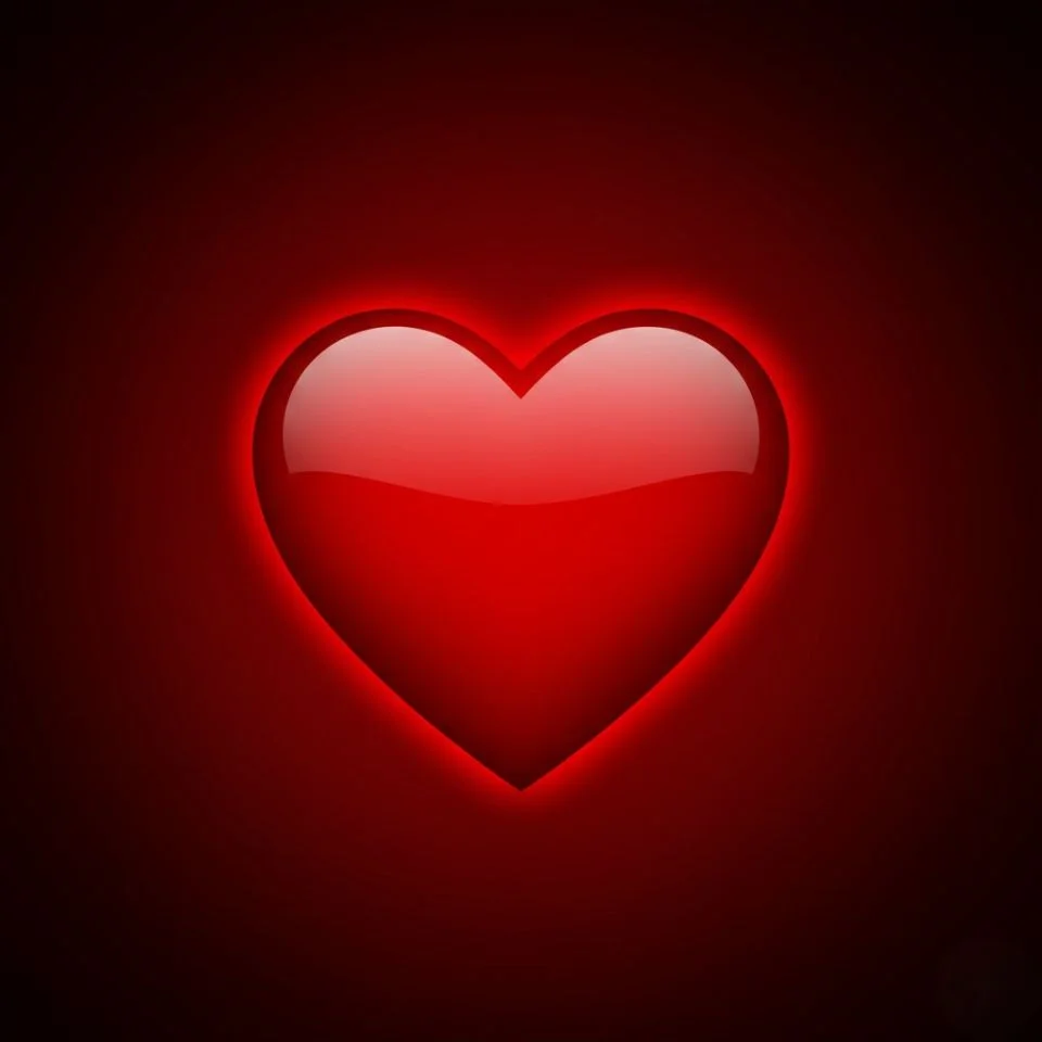 red-heart-pfp-4k-ultra 4K high-resolution red heart wallpaper style PFP