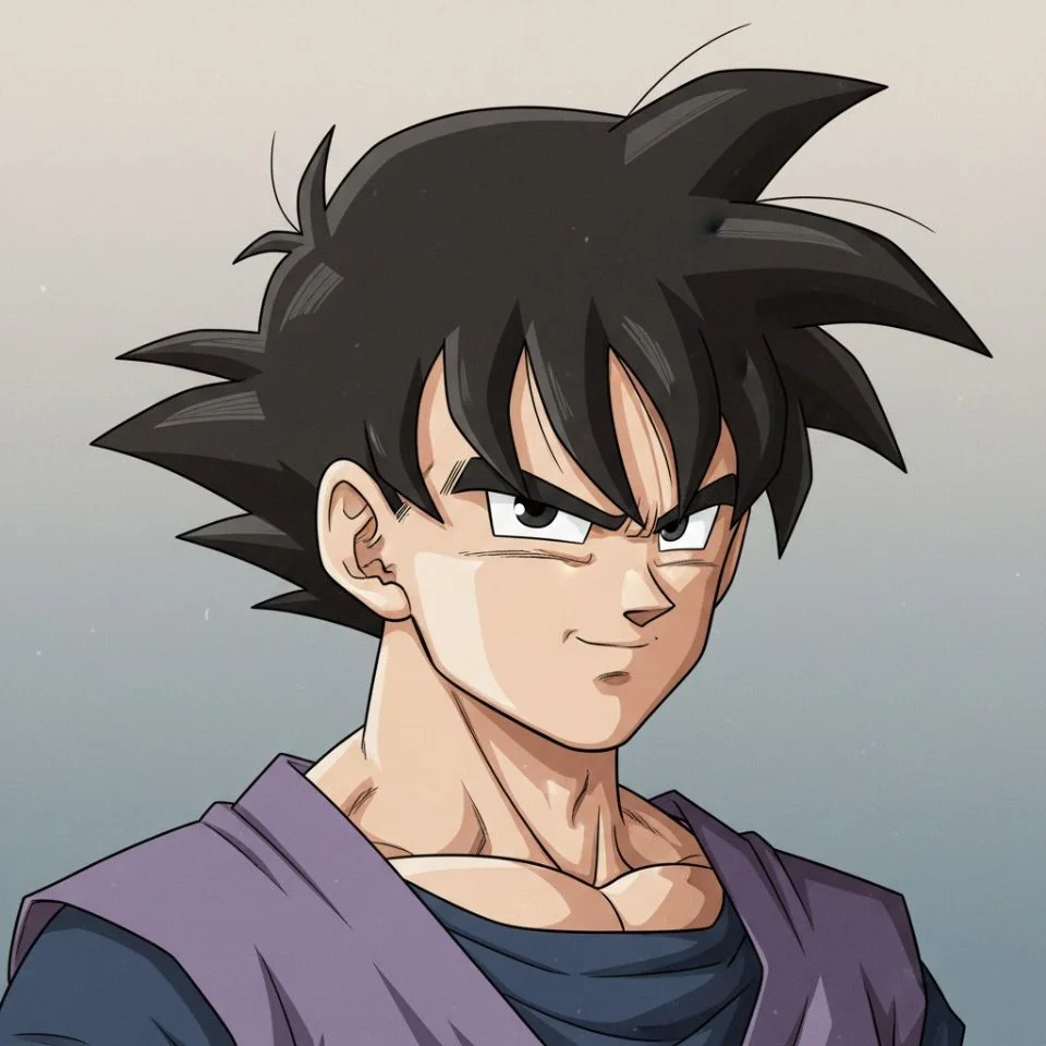teen-gohan-pfp-aesthetic Aesthetic Teen Gohan PFP minimal clean tone