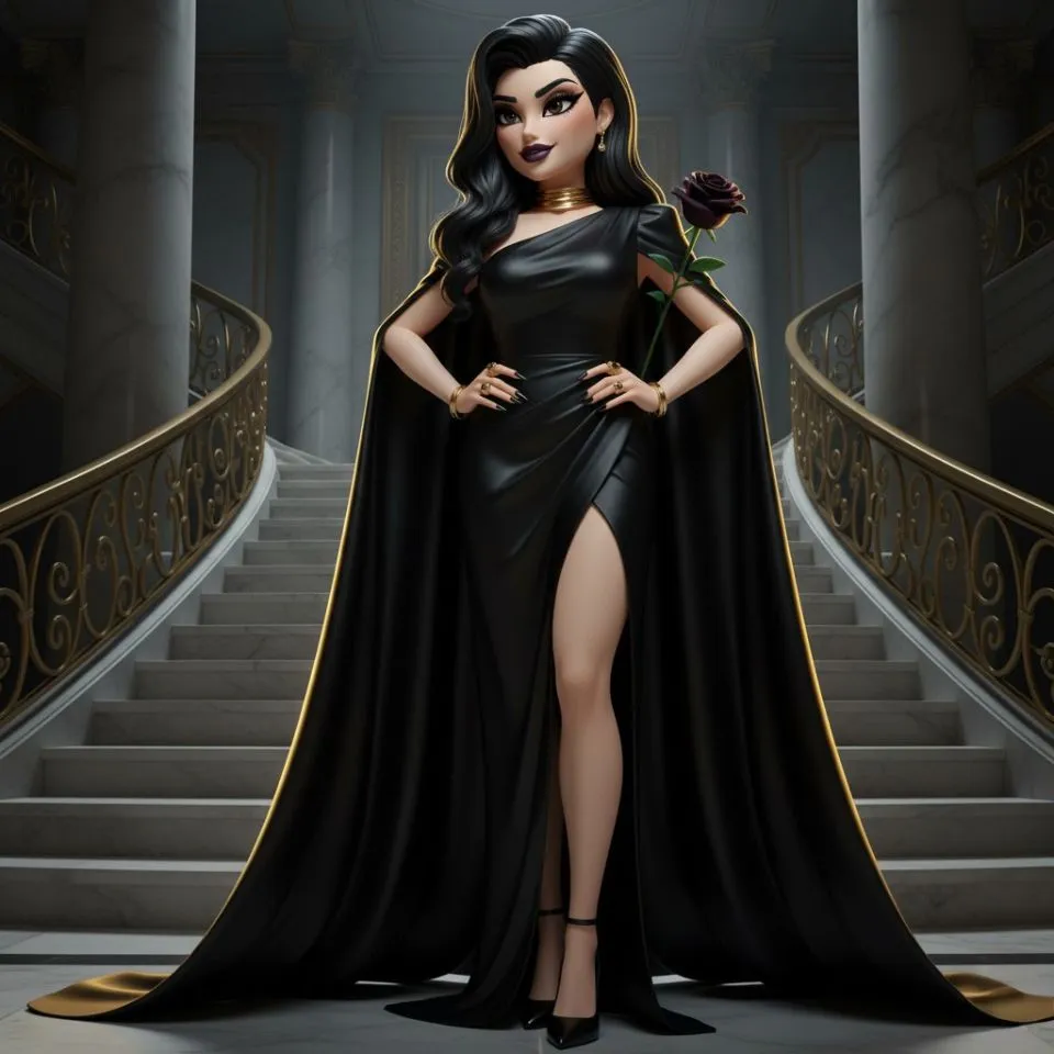 Dark villain style Telenovela DTI outfit