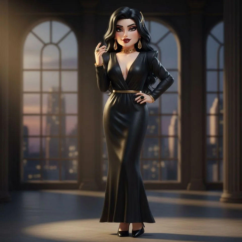 Evil smirk Dress to Impress villain pose