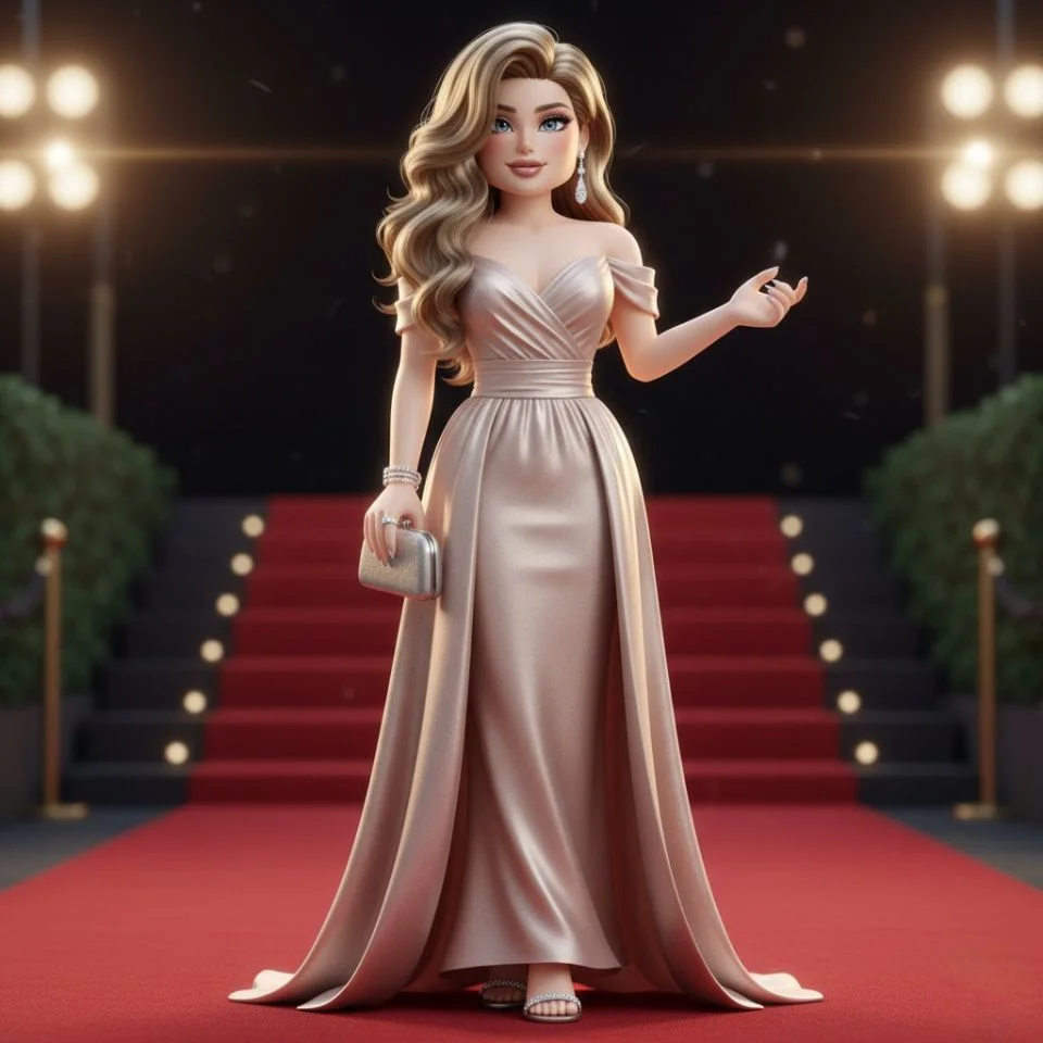 Glam pose Dress to Impress beauty look