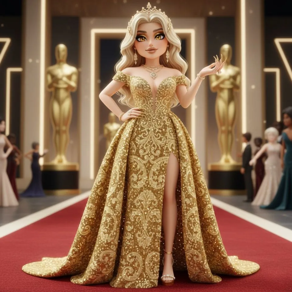 Golden awards night Telenovela DTI dress