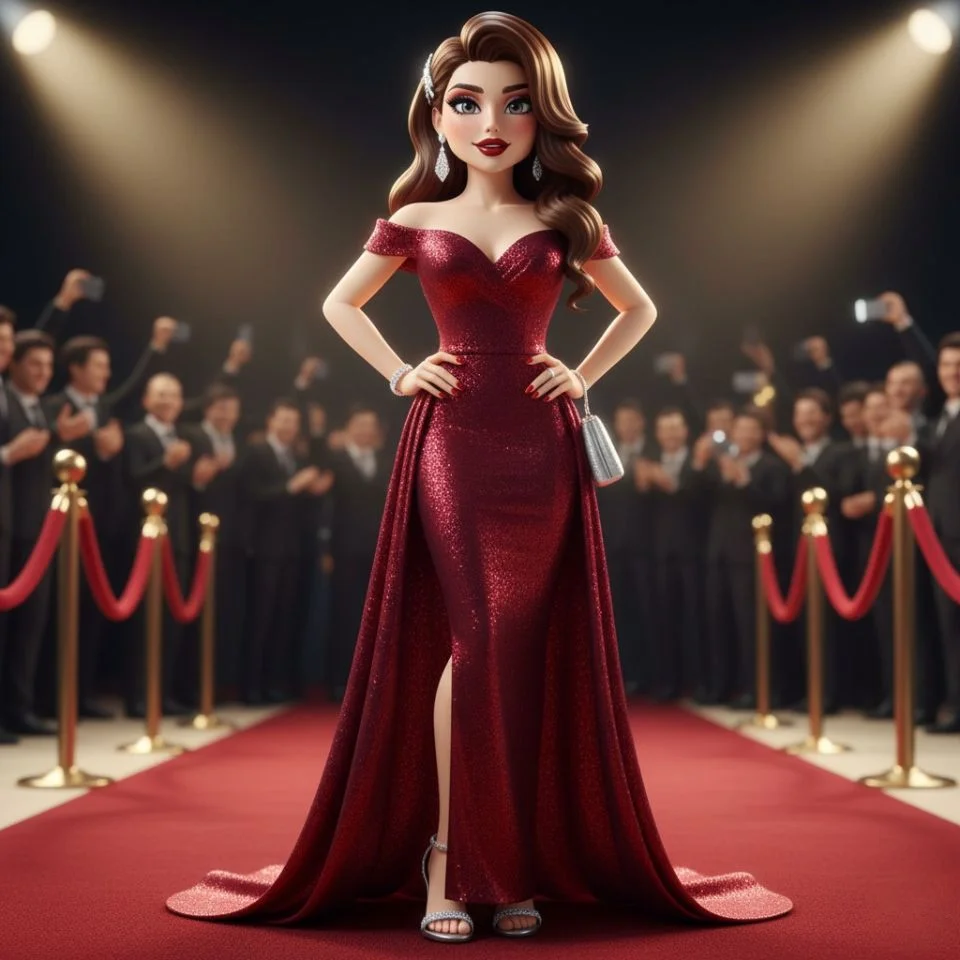 Red carpet Telenovela DTI outfit