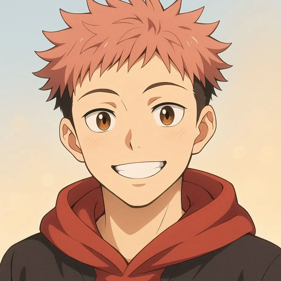 Yuji Itadori anime smiling PFP