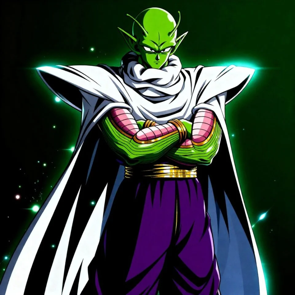 Piccolo anime PFP from Dragon Ball Super Hero movie style.