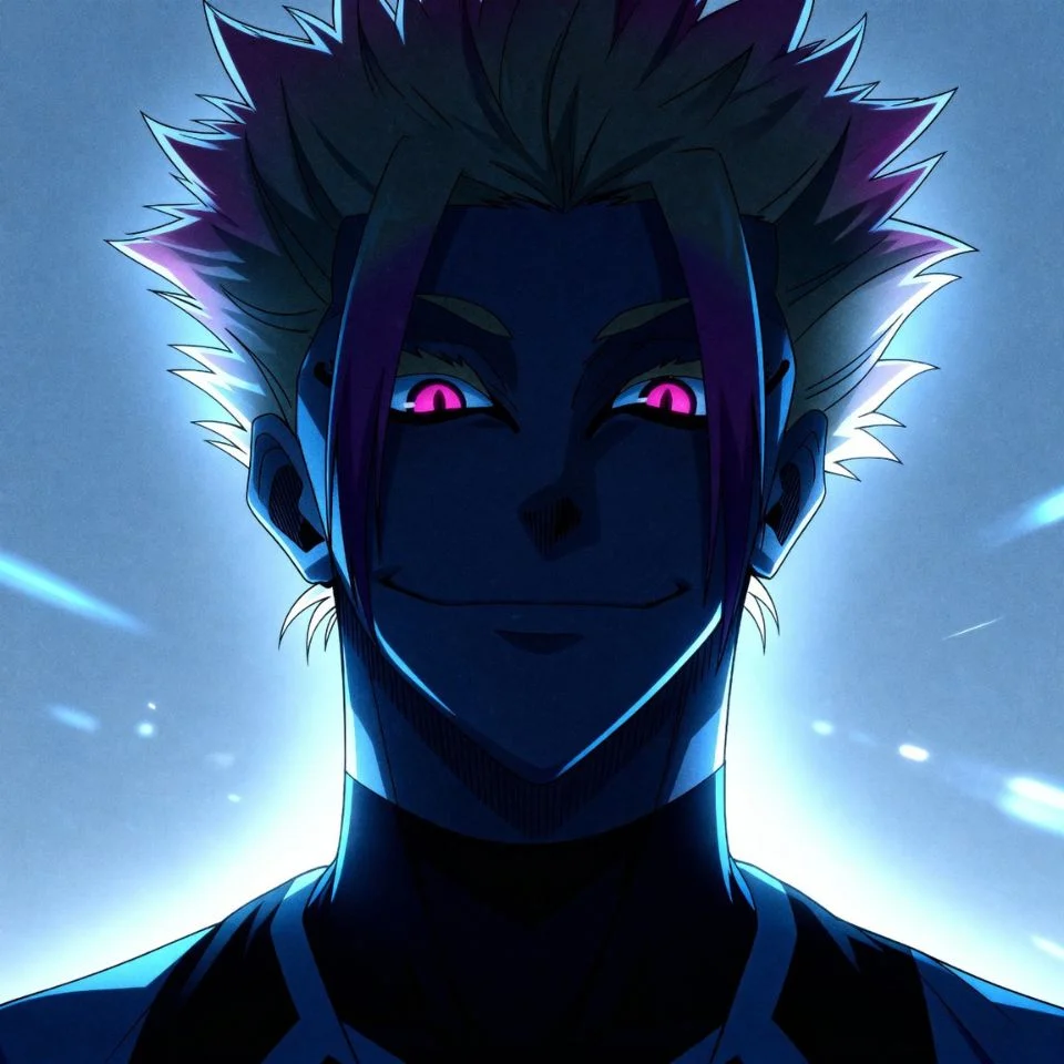 Blue Lock Shidou in soft background aesthetic portrait