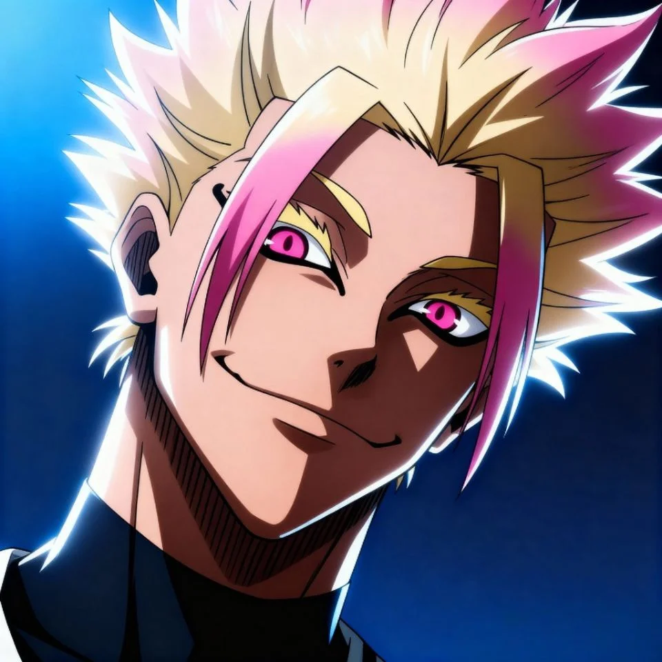 Blue Lock Ryusei Shidou close-up with cool expression