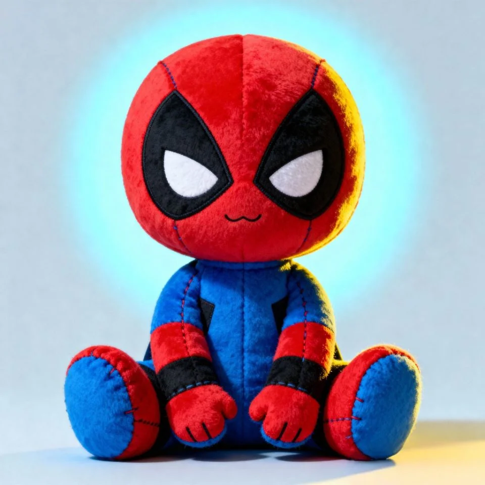 Plush toy Spider-Man cute PFP.