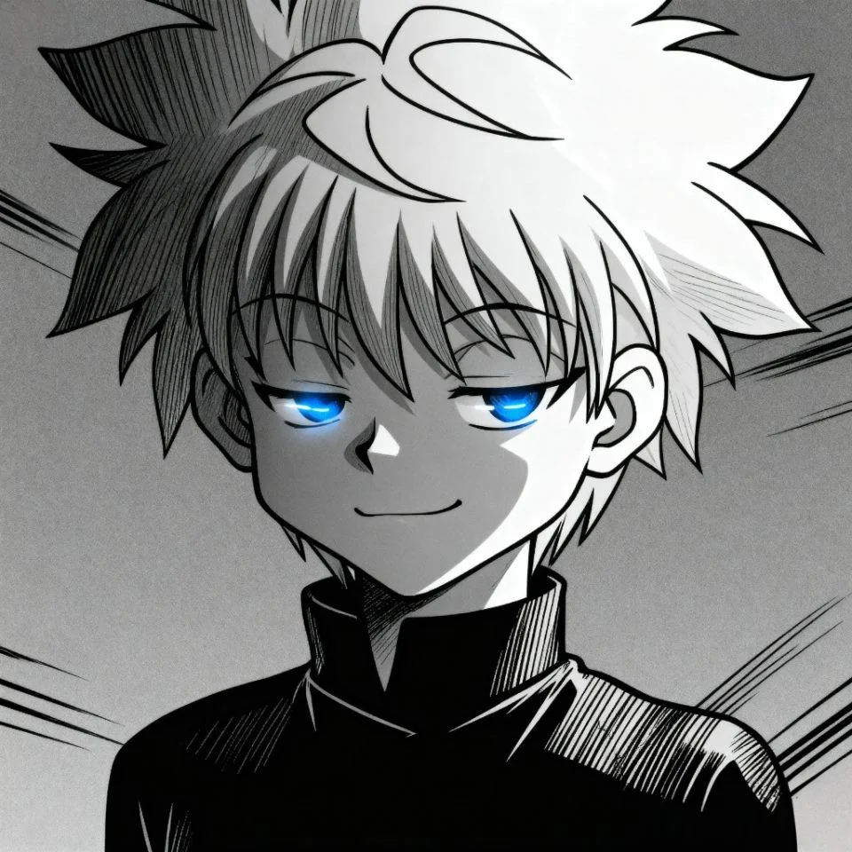 killua-manga-pfp-panel-cut Killua manga cropped panel PFP.