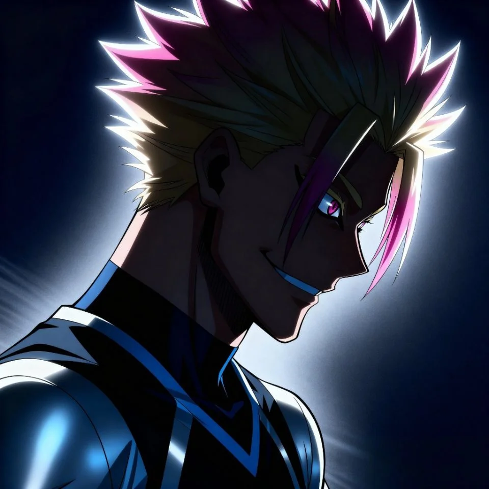 Ryusei Shidou profile image with slick hairstyle and intense look